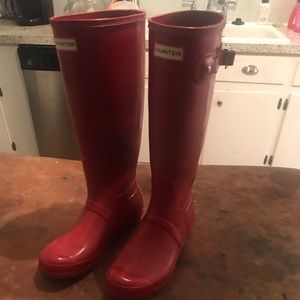 Hunter rain boots